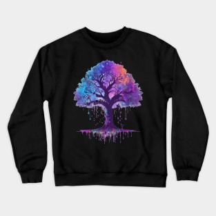 Nature's Symphony: Celebrating the Vibrant Tapestry of the Tree Crewneck Sweatshirt
